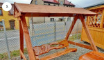 Záhradný nábytok (dubový, lakovaný) 1. -5 – fotka 4